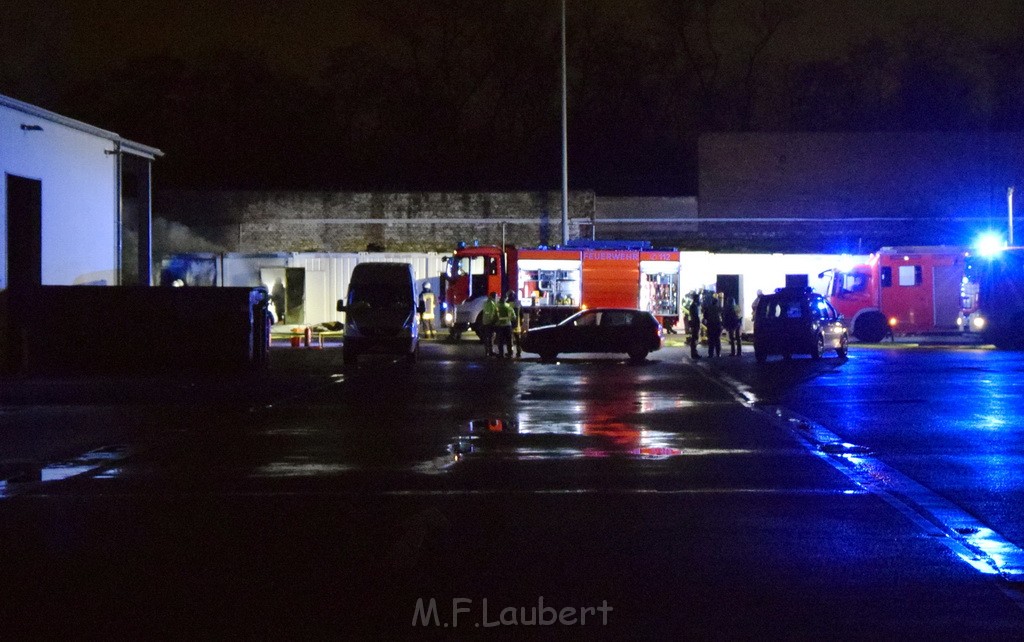 Brand Buerocontainer KHD Gelaende Koeln Deutz Deutz Muelheimerstr P11.JPG - Miklos Laubert